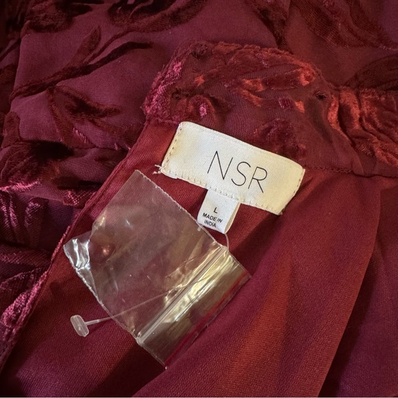 NEW - Floral Burnout Mini Dress - Picture 9 of 10